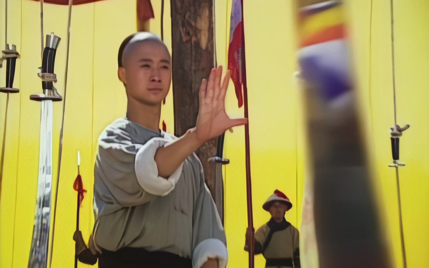 孙禄堂武学实用技击系列之八卦弧形钩镰剑八卦连环刀(图1)