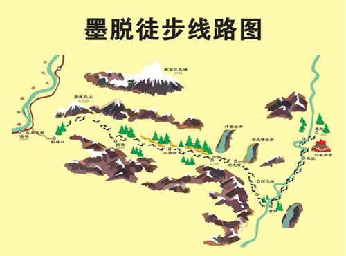 推荐几条徒步线路先收藏起来吧(图1)